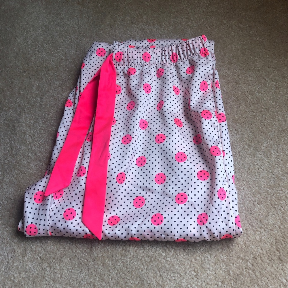 NEW WITH TAG Victoria Secret Silk Pajama Pants